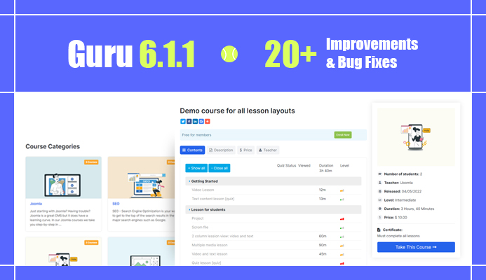 Guru pro 6.1.1 update: 20+ improvements and bug fixes