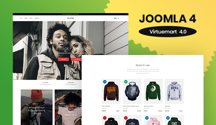 joomla 4 mixstore ecommerce Joomla Template