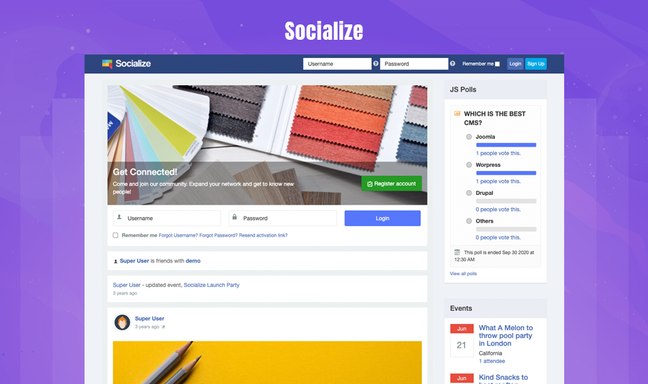 JomSocial component for Joomla 4