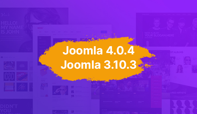 joomla 4 templates and extensions update