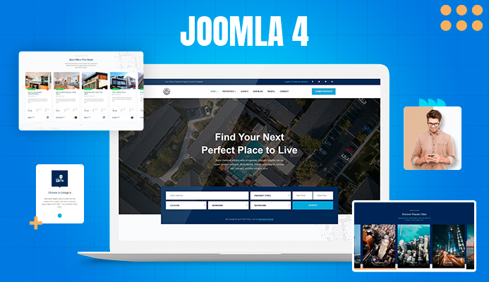 Joomla property template for Joomla 4