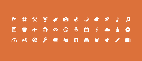 Glyphicons icon font