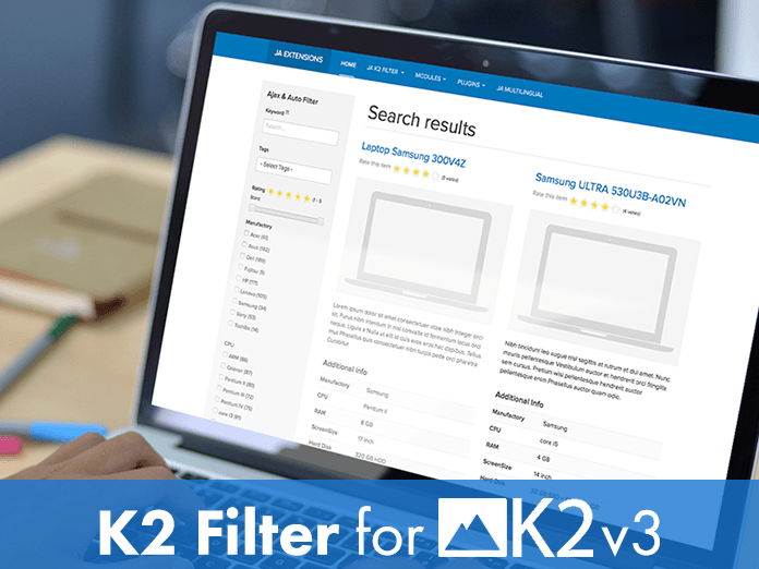 JA K2 Filter for K2 version 3