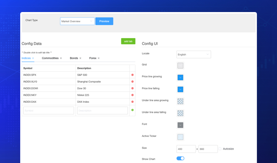 joomla tradingview extension settings