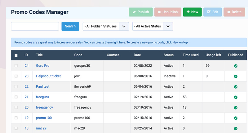 Guru pro Joomla lms orders