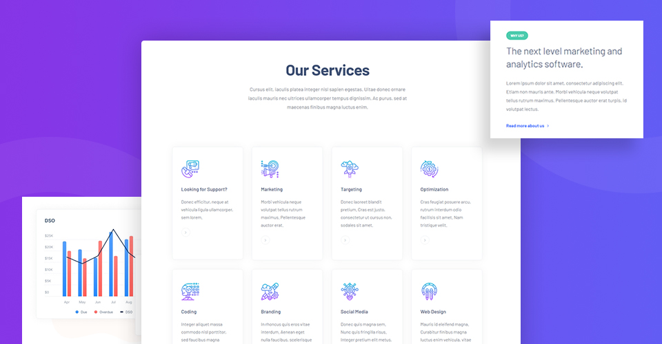 Joomla App Template Service page