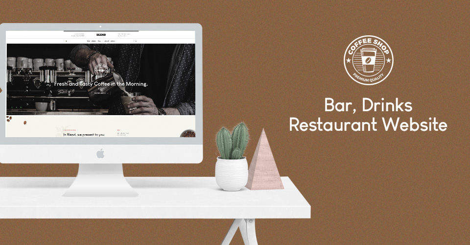 Joomla template for eatery website