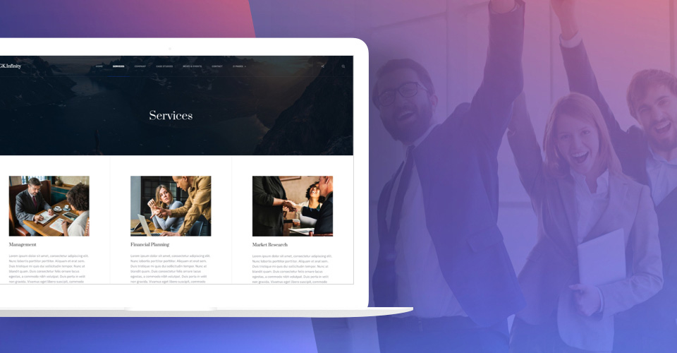  fully support business serivces  articles - gavick Infinity Joomla template