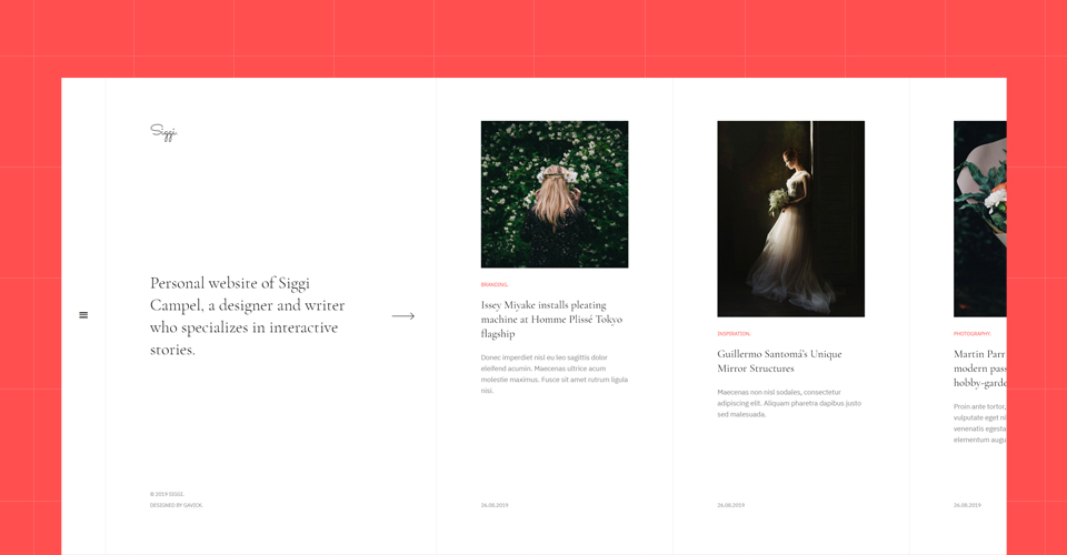 Responsive blog Joomla template GK Siggi