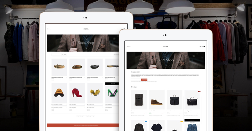 shopping page GK Stora joomla template