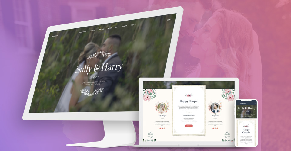 Responsive news Joomla template - GK Wedding Joomla template