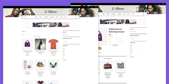 ecommerce joomla template