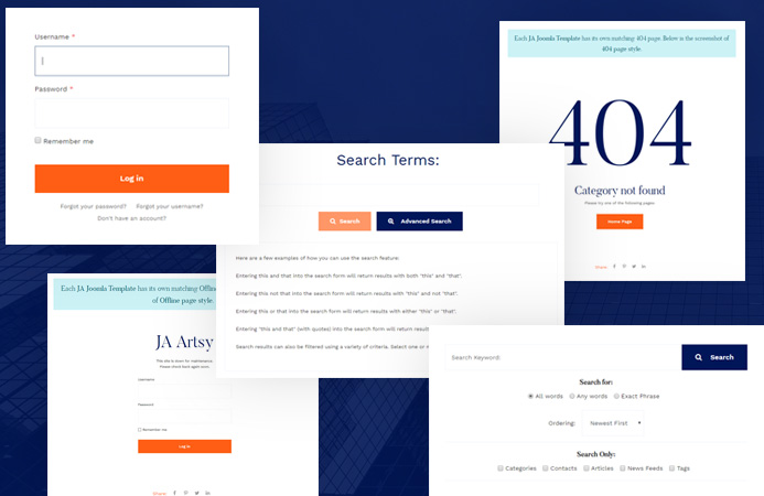 t3 framework Joomla template