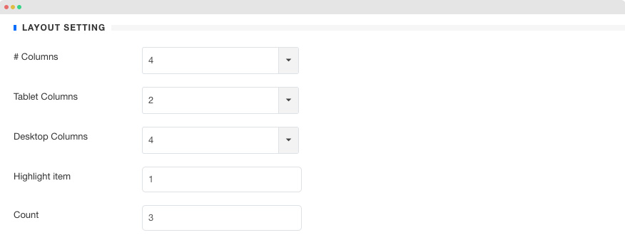 Joomla article listing column setting