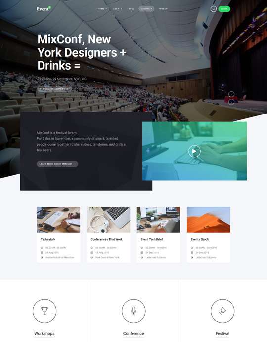 JA Events II - Best responsive Joomla Events template | JoomlArt JA Events II - Best responsive Joomla Events template | JoomlArt