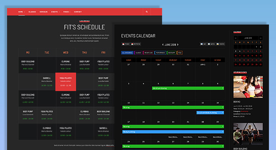 grid view and list view support