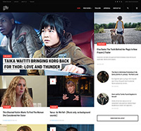 Professional Movie News Joomla Template - JA Flix