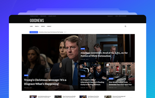 news and magazine joomla template