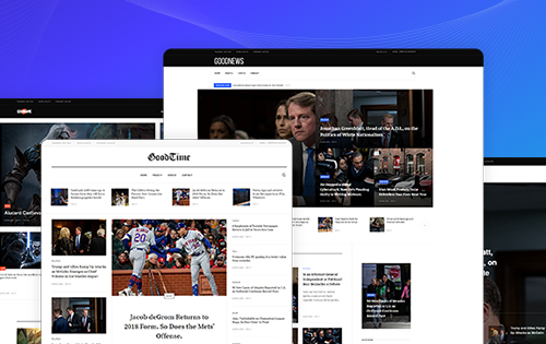 news joomla template