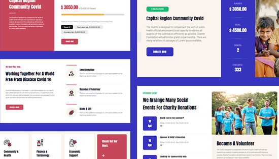 charity Joomla template