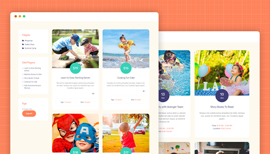 kindergarten joomla template