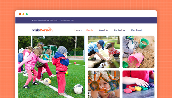 kindergarten joomla template