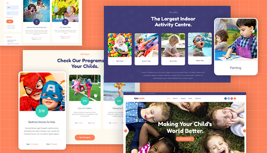 kindergarten joomla template