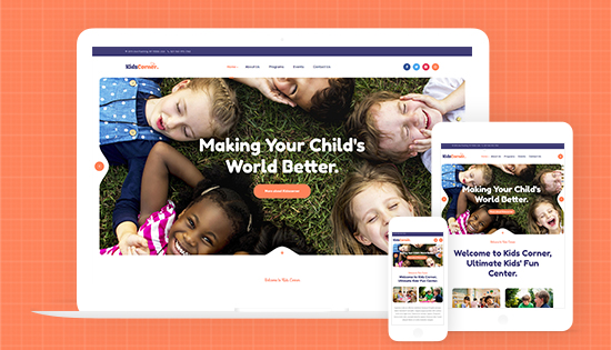 kindergarten joomla template