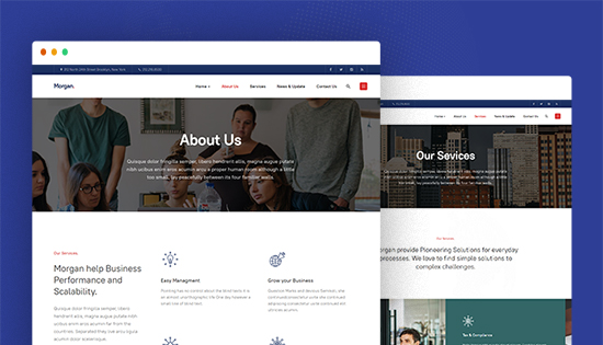 beautiful business joomla template