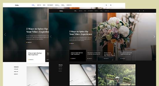 multiple color theme joomla template