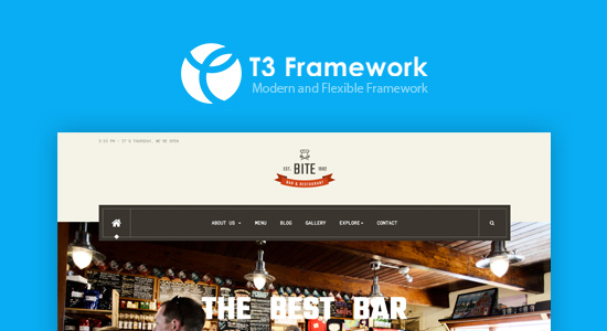 Joomla t3 framework что это