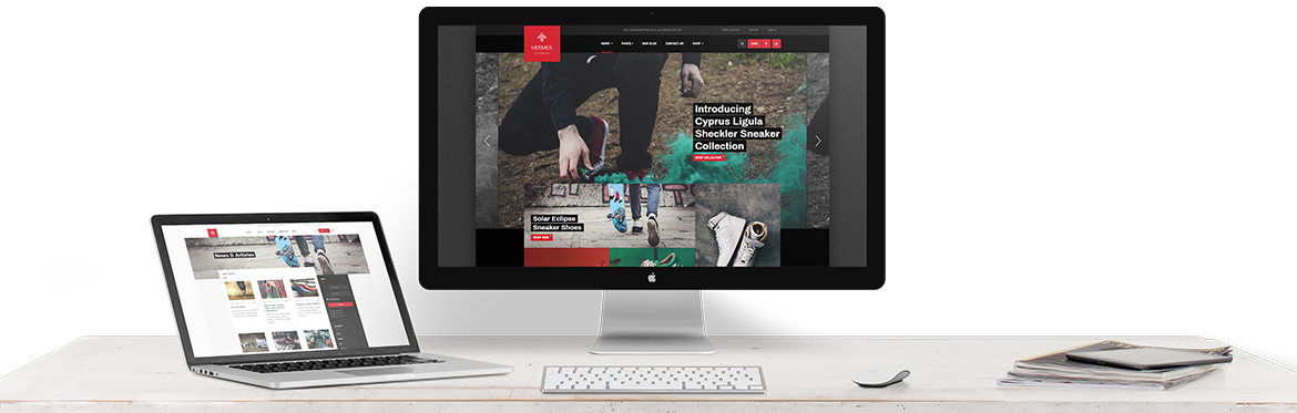 JA Shoe Store Template