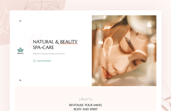 Dedicated beauty services layouts - JA Spa Joomla template