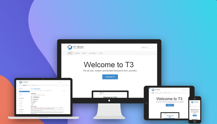 T3 Framework joomla template