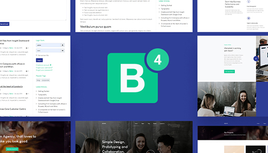 Bootstrap integration joomla template