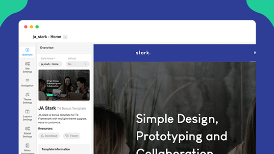 free business joomla template