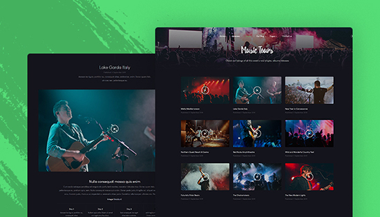 music joomla template