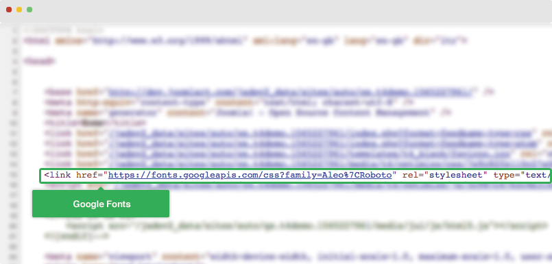 t4 joomla template framework load google fonts