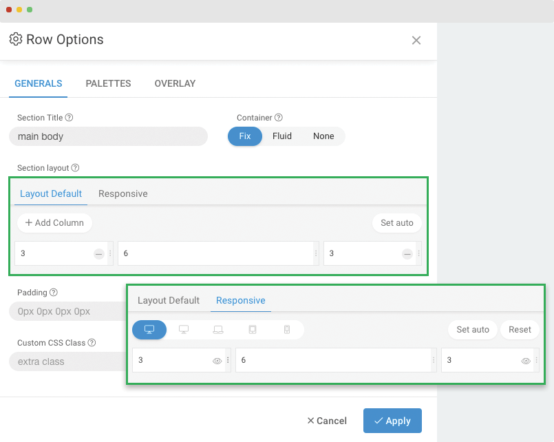 t4 joomla template layout grid