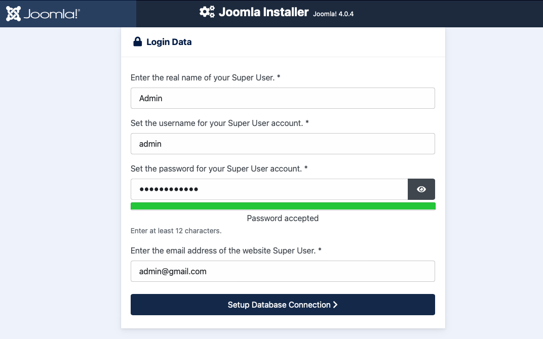 joomla 4 language installation