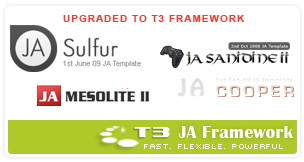 New Joomla template framework introduced