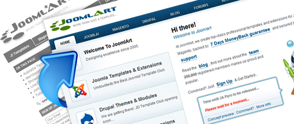 Website Upgrade & Redesign Process - JoomlArt.com Case Study