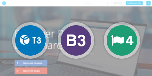 Built on the latest T3 Framework compatible with Bootstrap 3