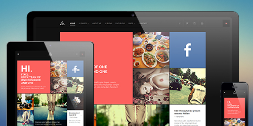 Fully responsive Joomla template