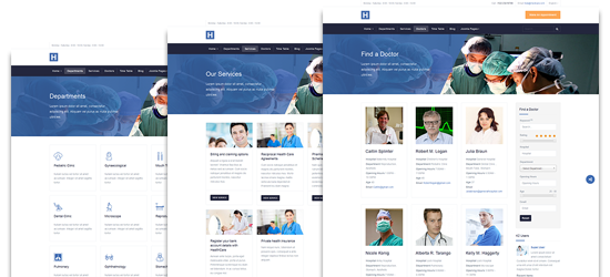 healthcare joomla template