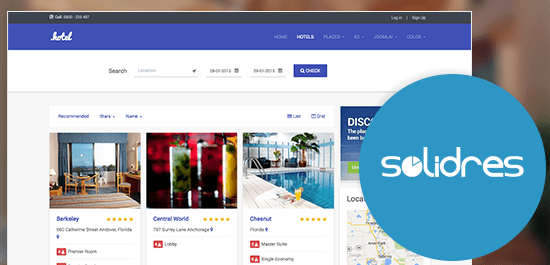 Supports Solidres booking component