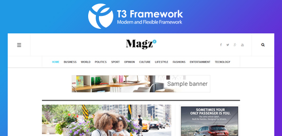 Joomla T3 Framework powerful core