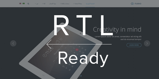 Right To Left Language Layout in Responsive Joomla template - JA Nuevo