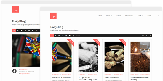 Supports Easyblog component