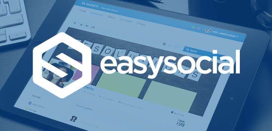 Easysocial supports